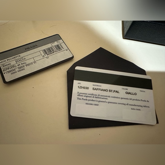 PRADA RARE PALM TREE WALLET/MINI Pochette - Picture 12 of 13